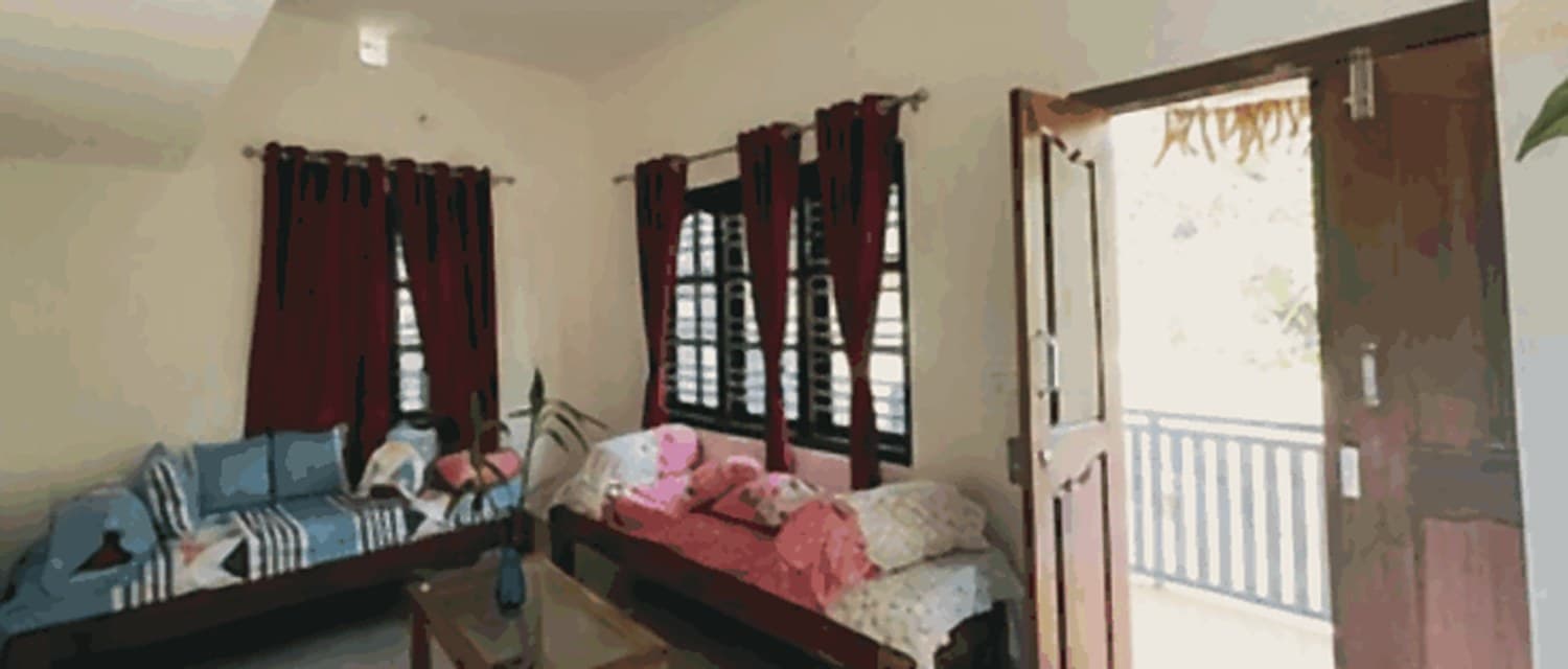 The shared living room at Nadithaara